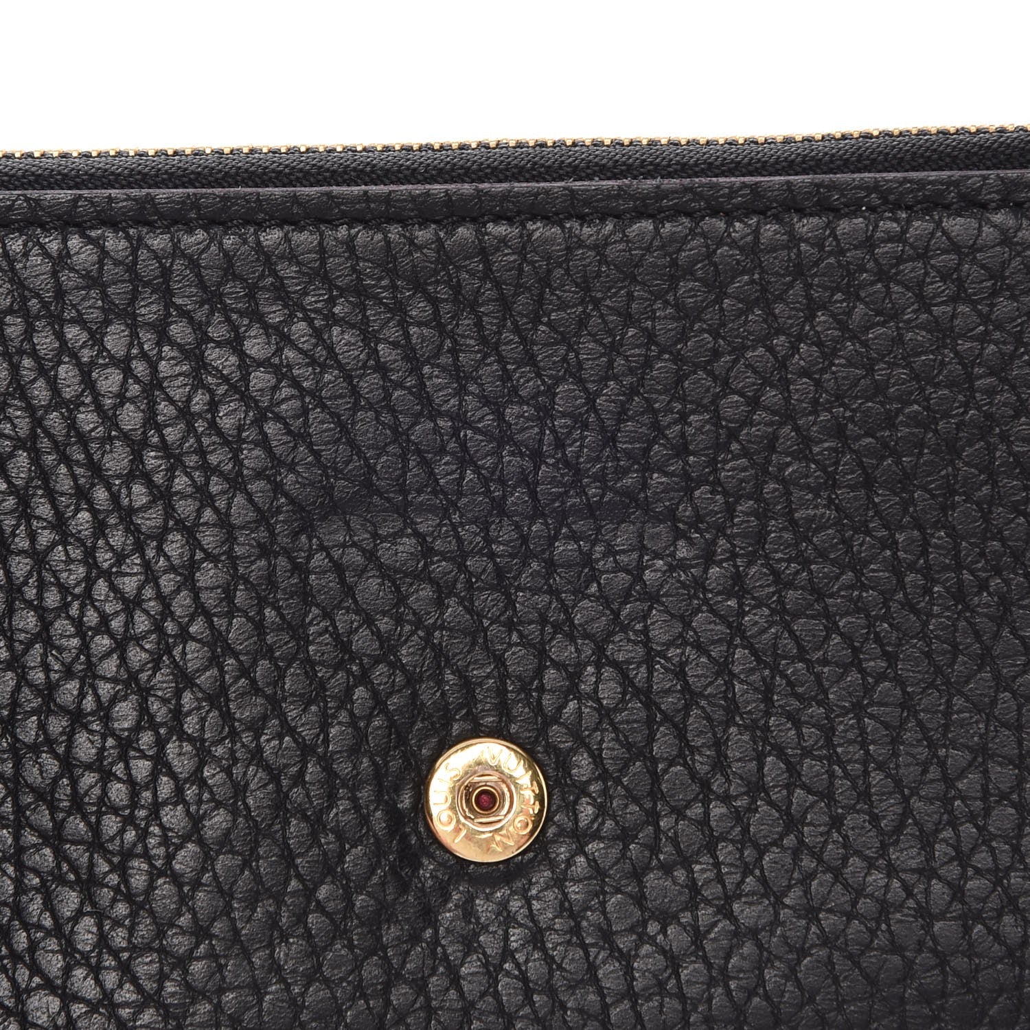 Louis Vuitton Taurillon Capucines Compact Wallet Black 10 of 10