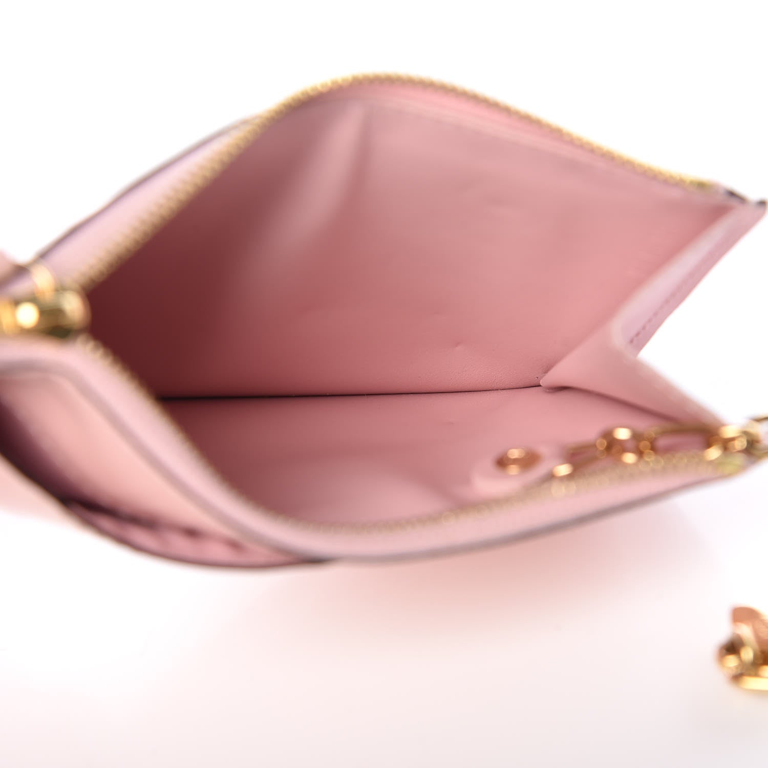 Louis Vuitton Vernis Key Pouch Rose Ballerine 7 of 8
