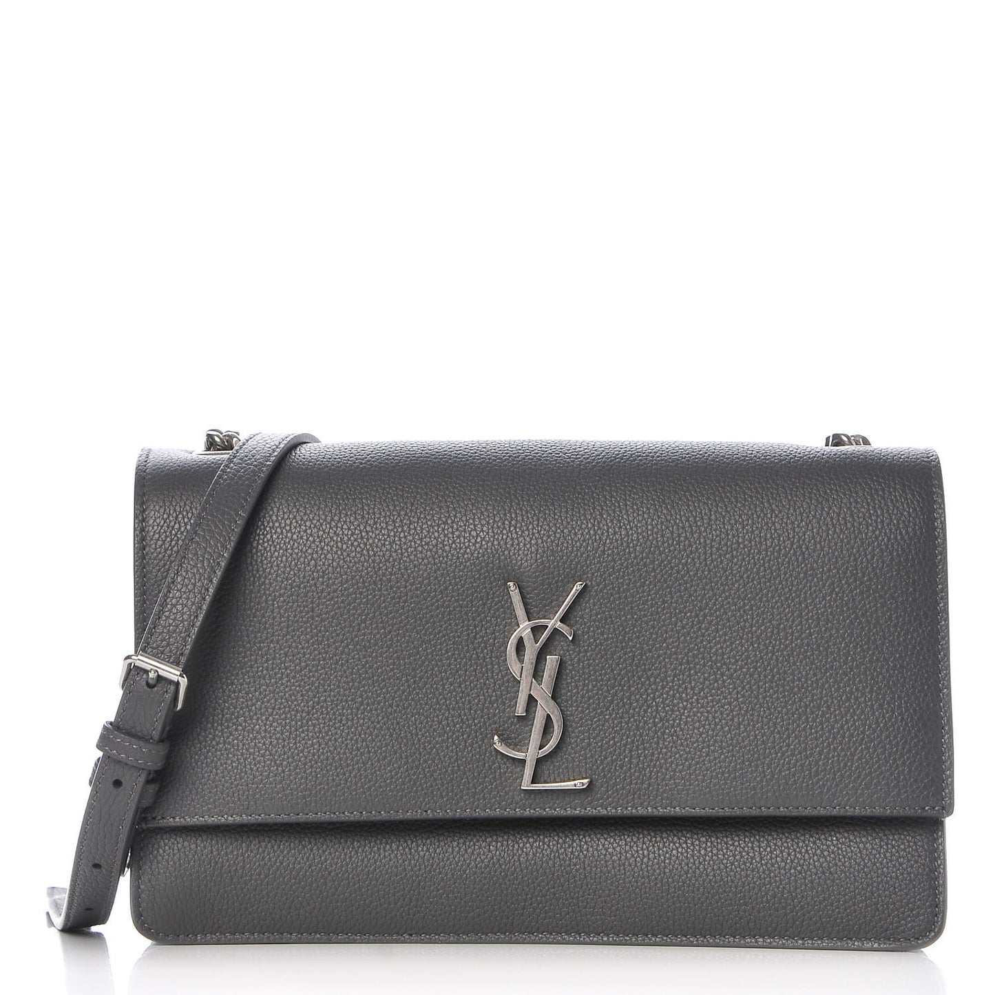 Grained Calfskin Embossed Monogram Medium Sunset Storm