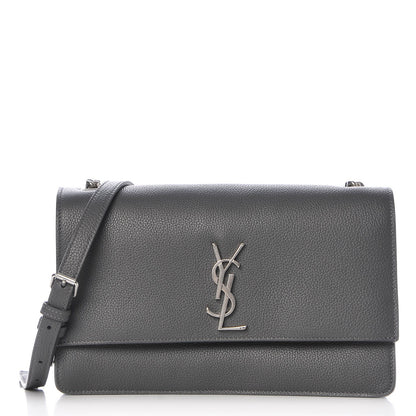Saint Laurent Grained Calfskin Embossed Monogram Medium Sunset Storm 1 of 7