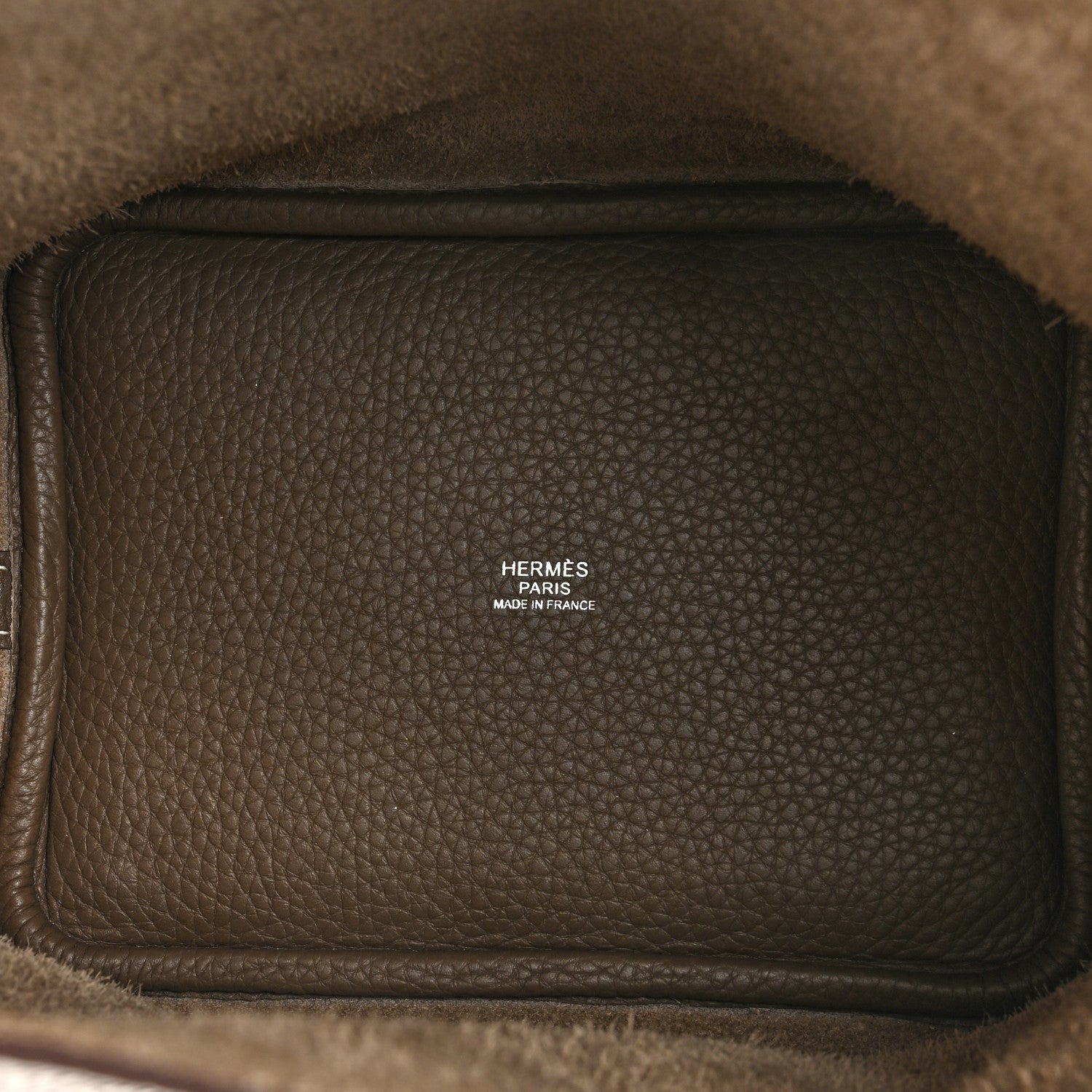 Hermes Taurillon Clemence Picotin Lock 18 PM Etoupe 5 of 9