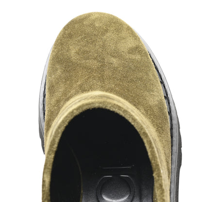 Gucci Suede Womens Horsebit Platform Mules 36 Dark Green 11 of 11