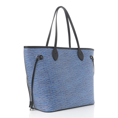 Louis Vuitton Epi Neverfull MM Denim Light 4 of 11