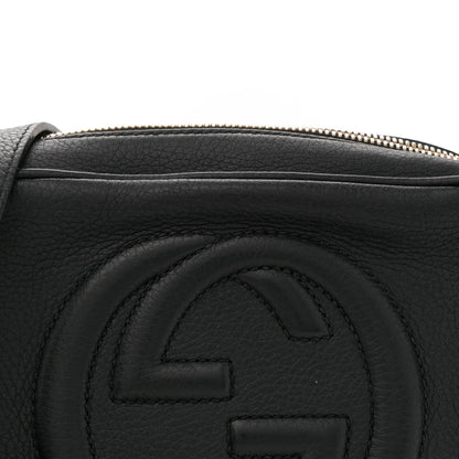 Gucci Pebbled Calfskin Small Soho Disco Bag Black 8 of 12