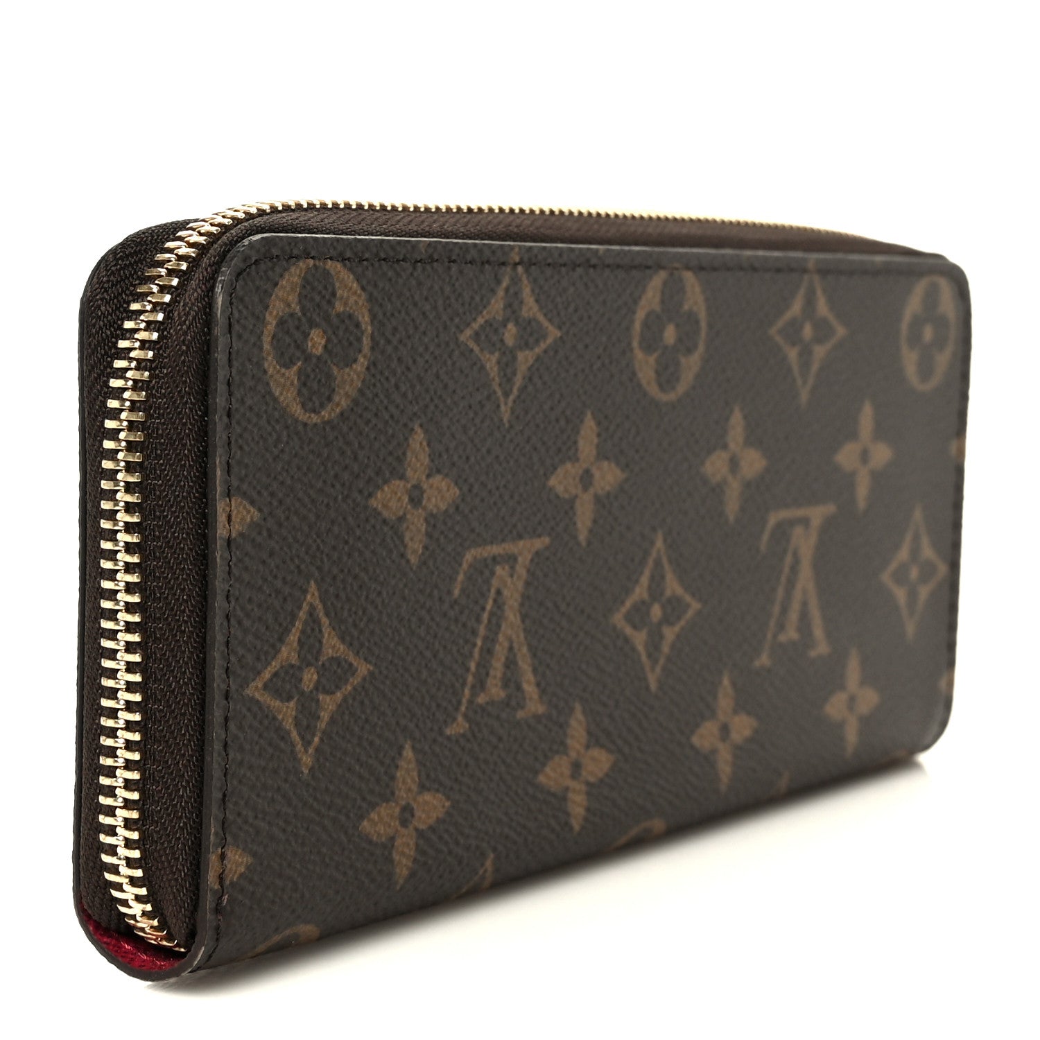 Louis Vuitton Monogram Clemence Wallet Fuchsia 3 of 7