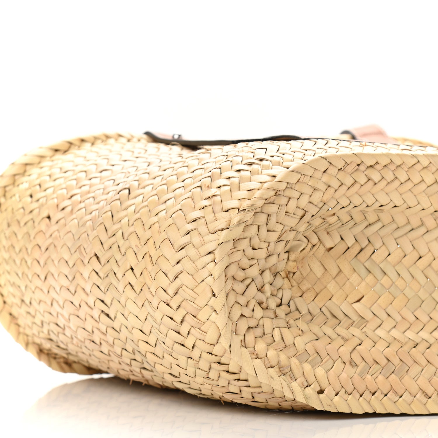 Loewe Raffia Basket Tote Bag Natural Tan 8 of 10