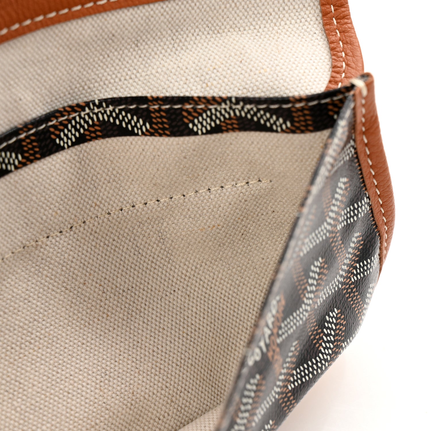Goyard Goyardine Pouch Black Gold 7 of 7