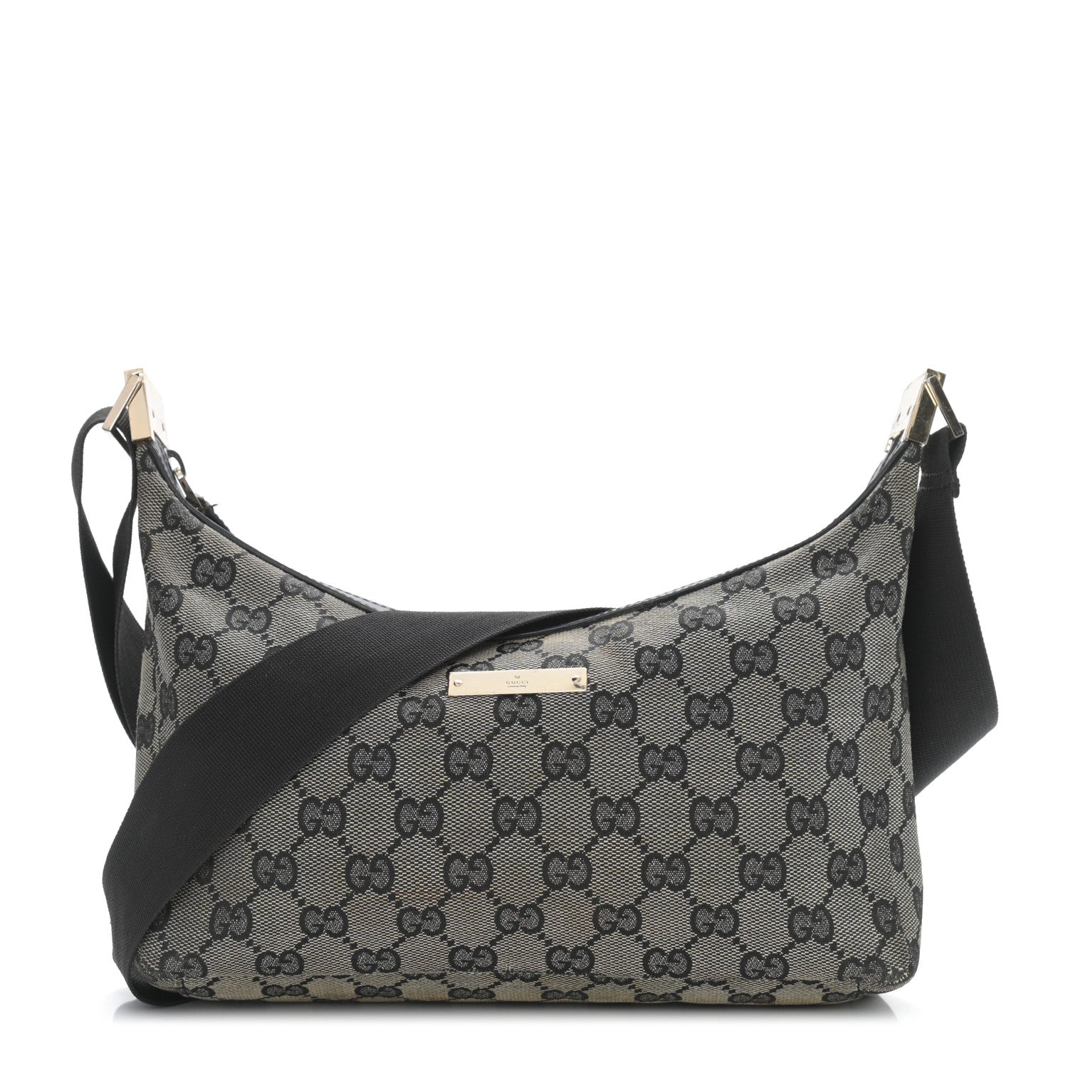 Gucci Monogram Hobo Black 1 of 15