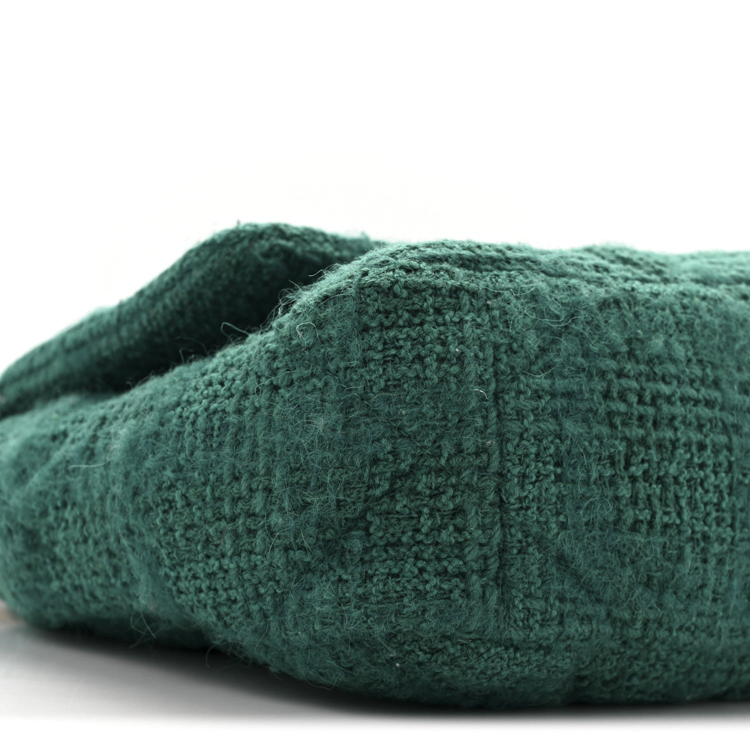 Chanel Tweed Quilted Medium Chanel 19 Flap Green 9 of 14