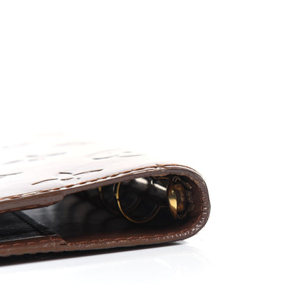 Louis Vuitton Vernis Small Ring Agenda Cover Bronze 5 of 5
