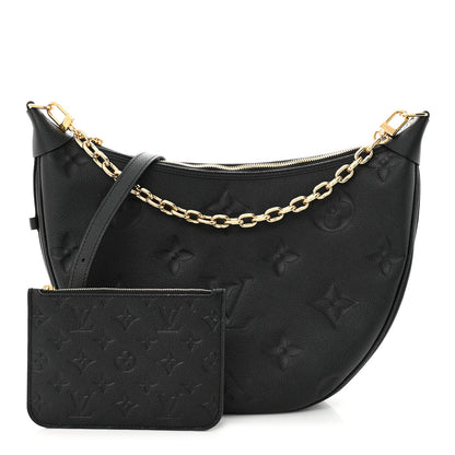 Louis Vuitton Empreinte Monogram Giant Loop Hobo Black 1 of 11