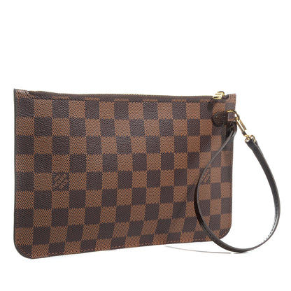 Louis Vuitton Damier Ebene Neverfull MM GM Pochette 3 of 8