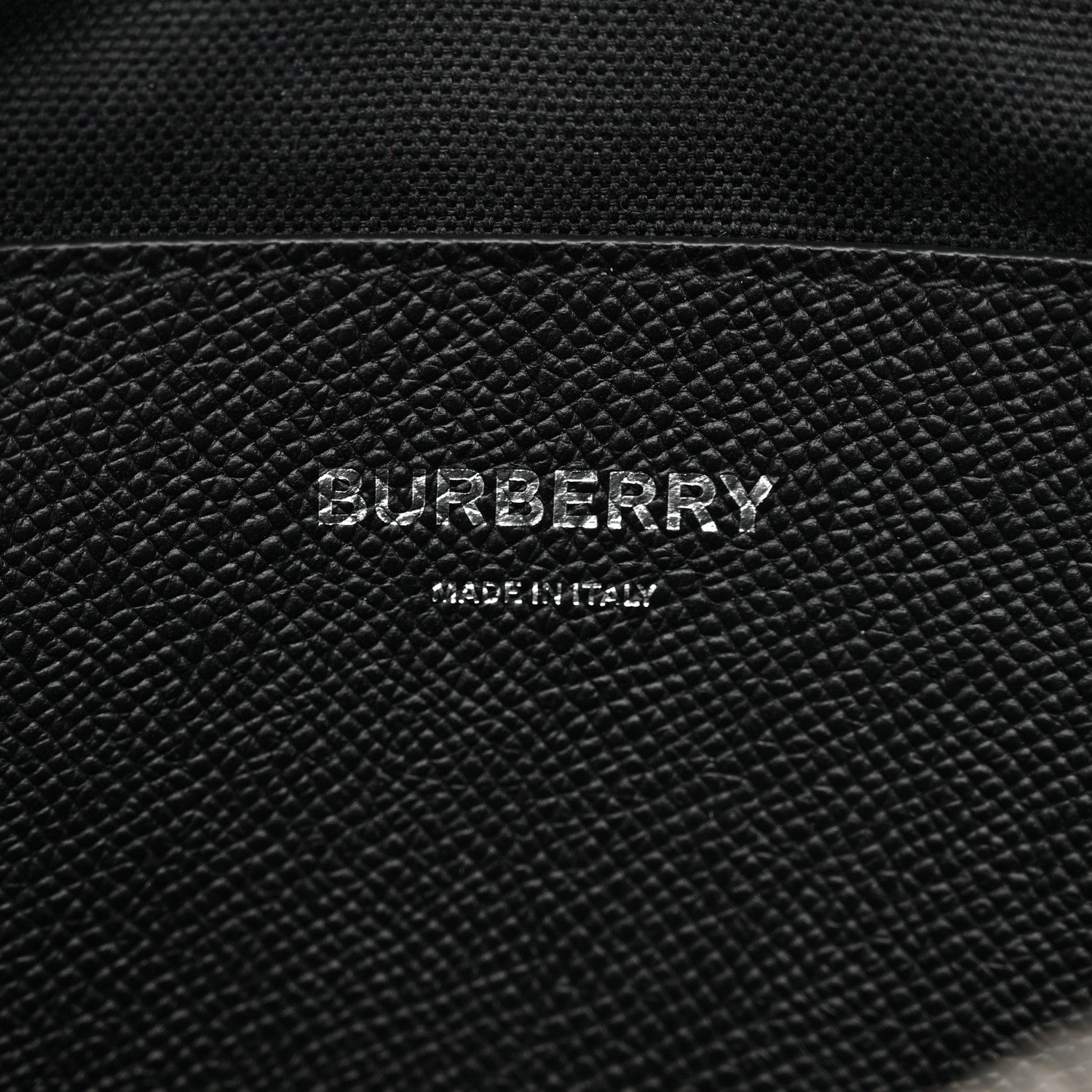 Burberry Calfskin Icon Stripe Bum Bag Black 6 of 11