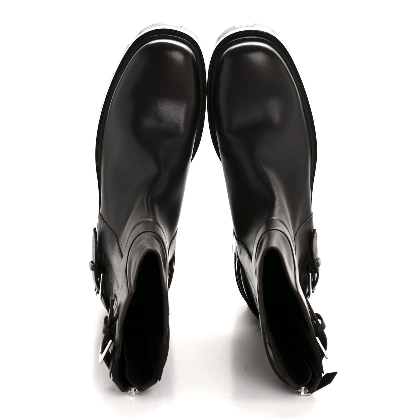 Calfskin Mens Jaimy Ankle Boots 43 Chocolate