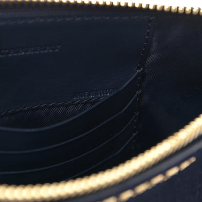 Burberry Suede Fringe Peyton Crossbody Clutch Bag Blue 7 of 11