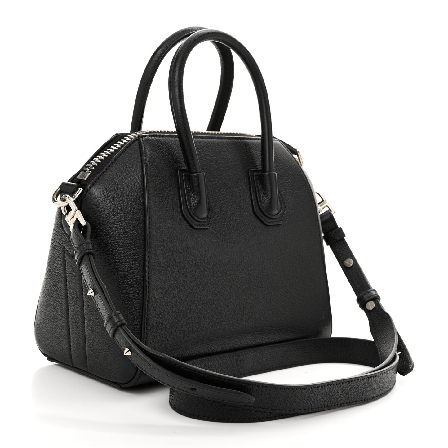 Sugar Goatskin Mini Antigona Black