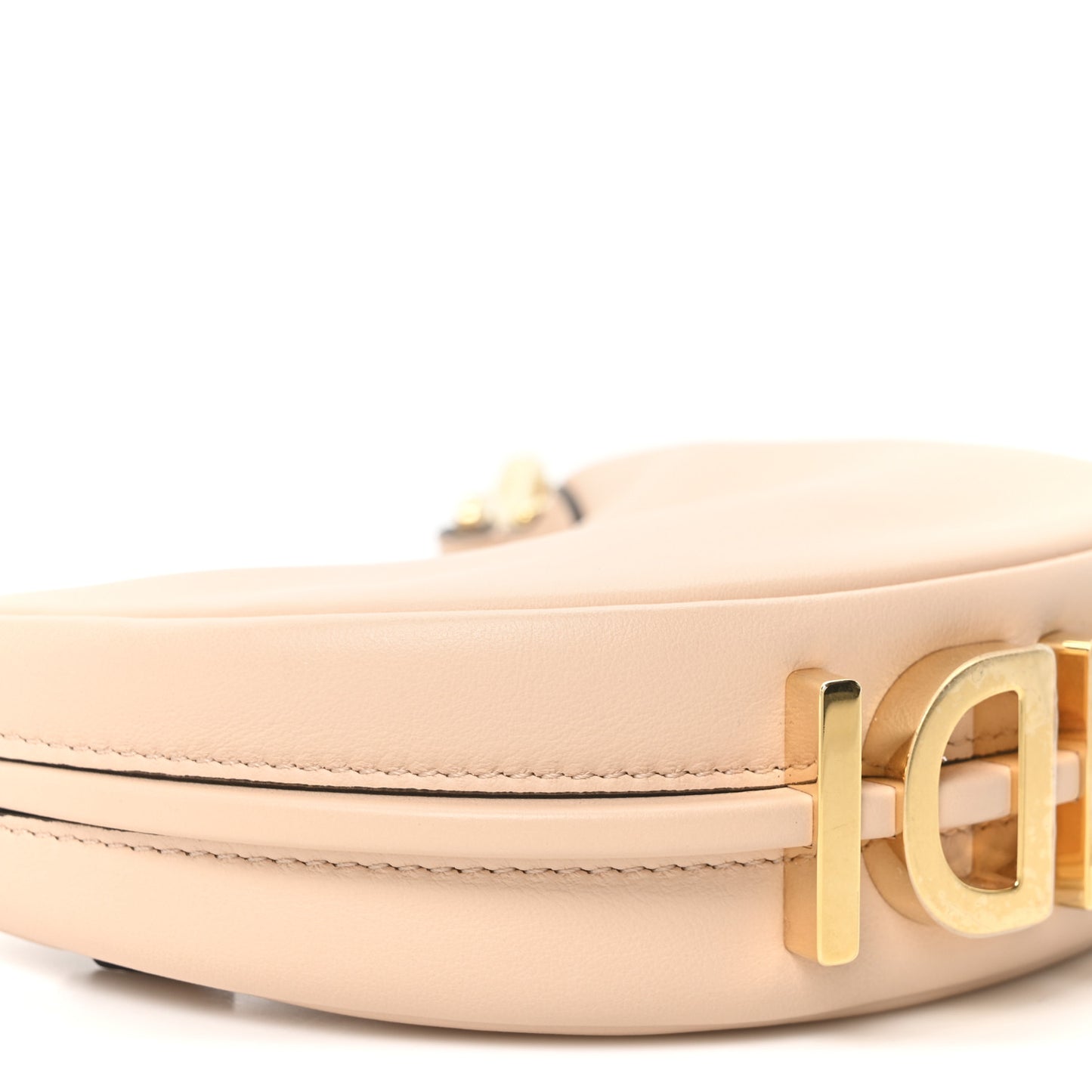 Vitello Grace Matte Nano Fendigraphy Hobo Charm Light Rose