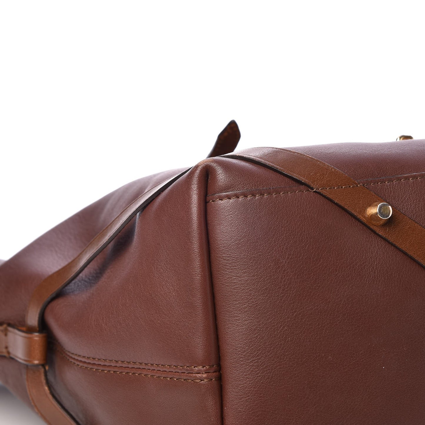 Calfskin House Check Medium Salisbury Tote Brown