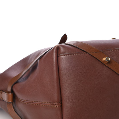 Burberry Calfskin House Check Medium Salisbury Tote Brown 14 of 17