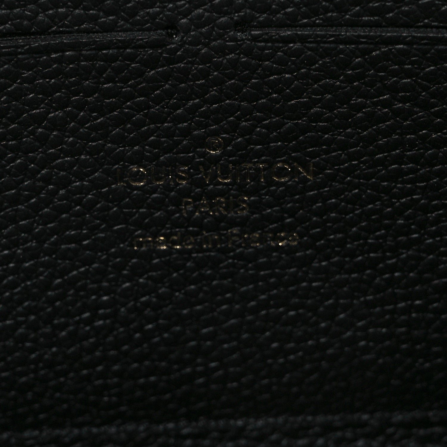Louis Vuitton Empreinte Clemence Wallet Black 6 of 8