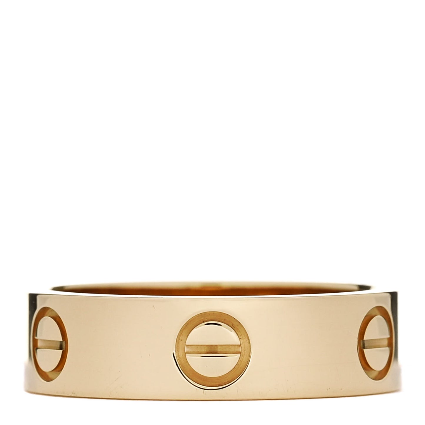 18K Yellow Gold 5.5mm LOVE Ring 56 7.75