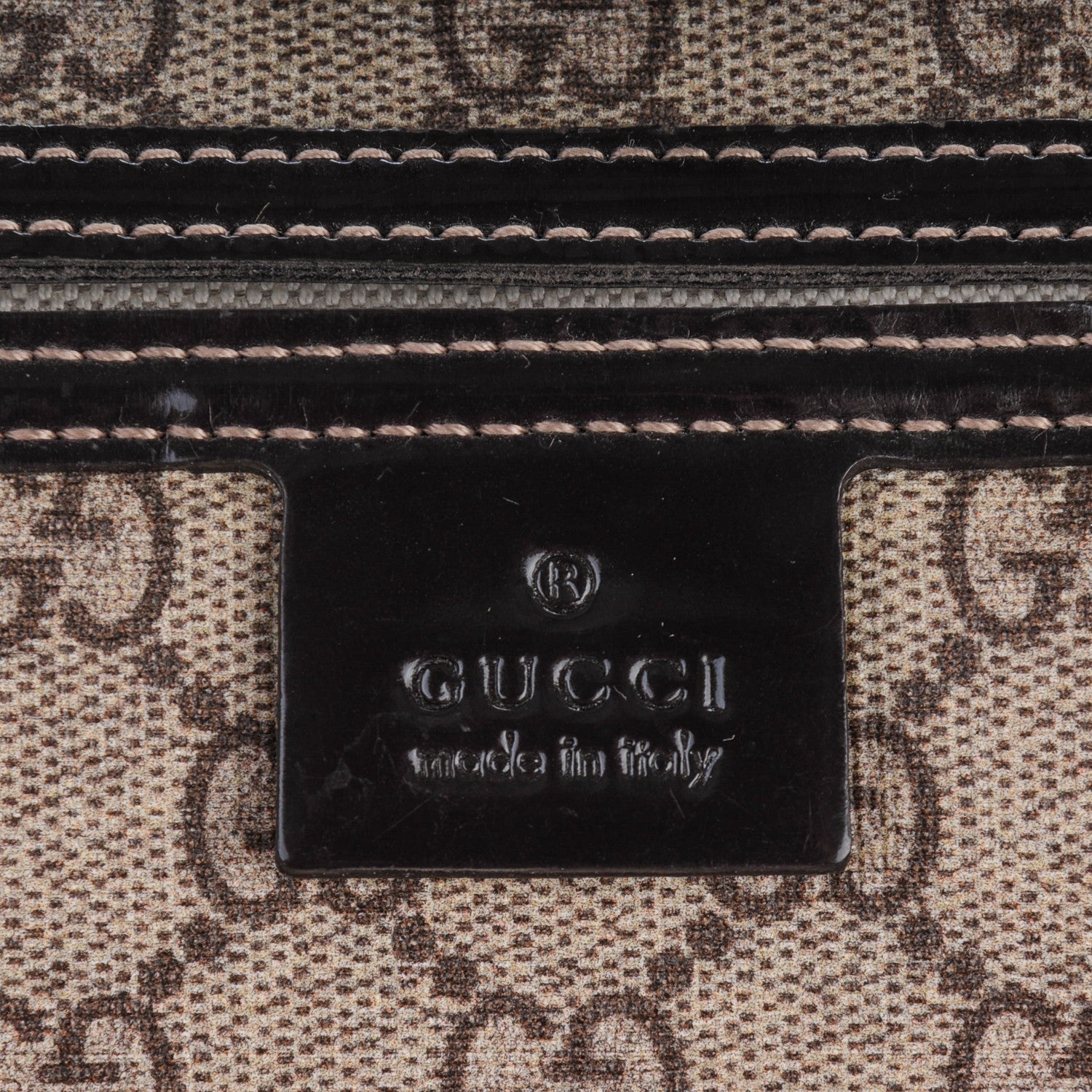 Gucci GG Plus Monogram Tattoo Heart Medium Joy Tote Dark Brown 6 of 11