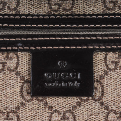 Gucci GG Plus Monogram Tattoo Heart Medium Joy Tote Dark Brown 6 of 11