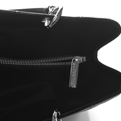 Chanel Caviar Quilted Grand Shopping Tote GST Black 12 of 12