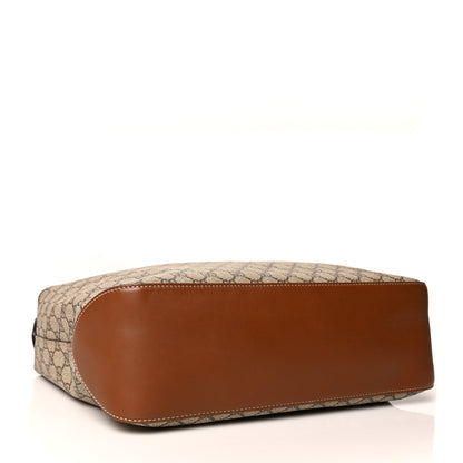 Gucci GG Supreme Monogram Large Linea A Hobo Light Brown 4 of 11