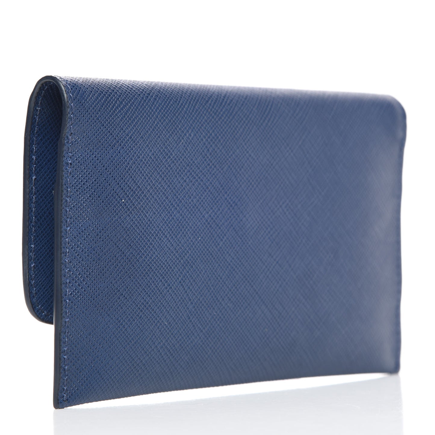 Saffiano Metal Flap Wallet Bleuette