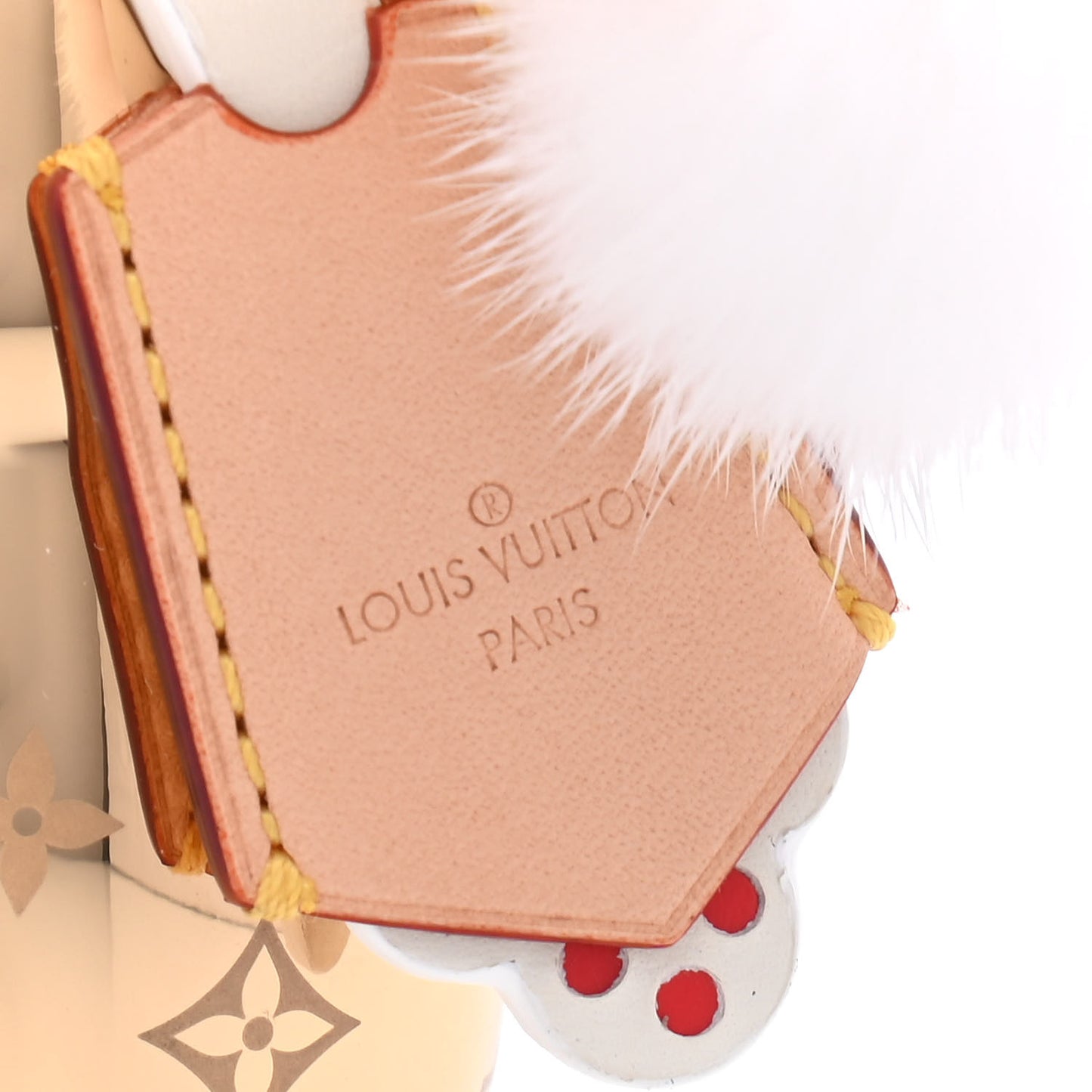 Metal Mink Fur Glossy Mini Vivienne Gold