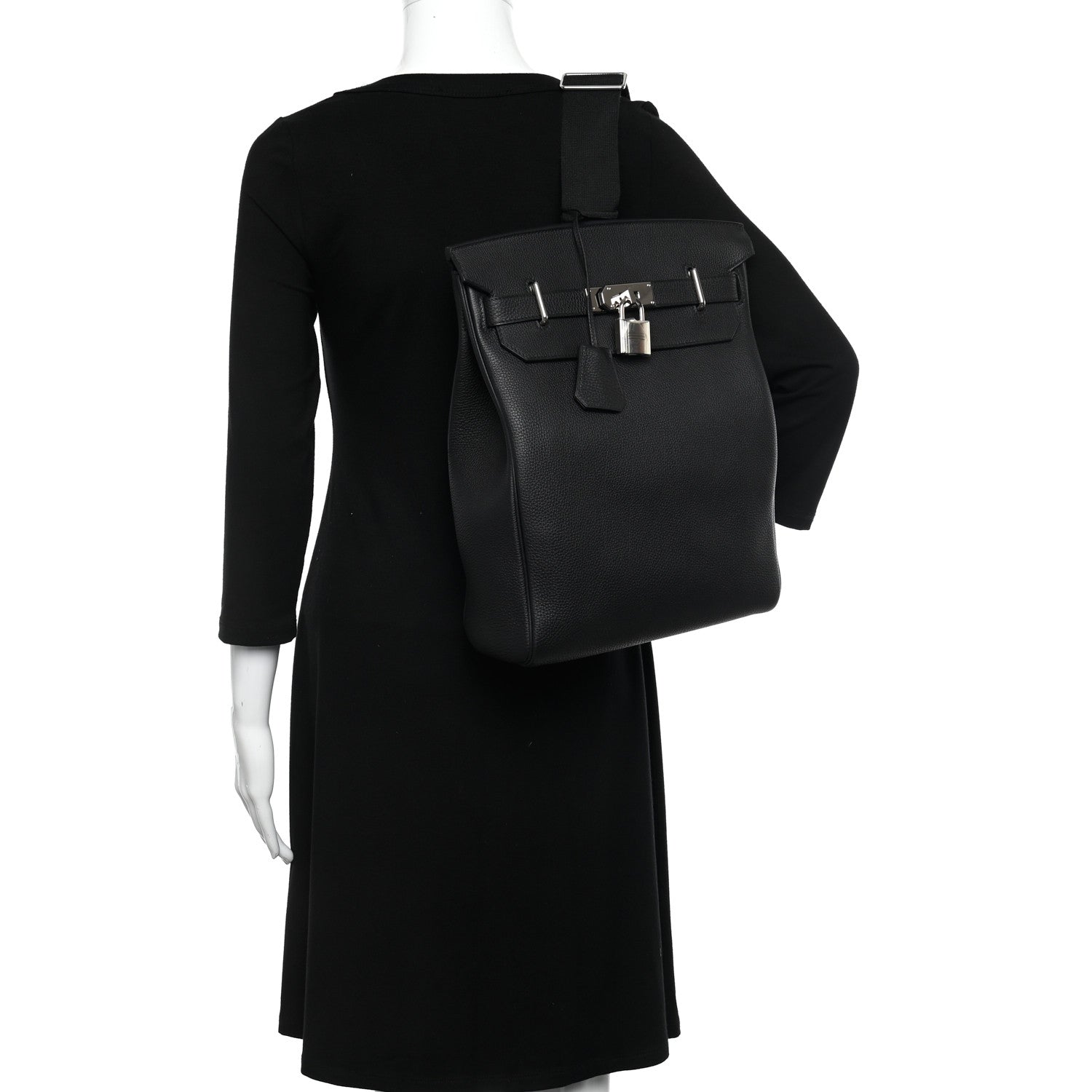 Hermes Togo Hac a Dos GM Backpack Black 2 of 10