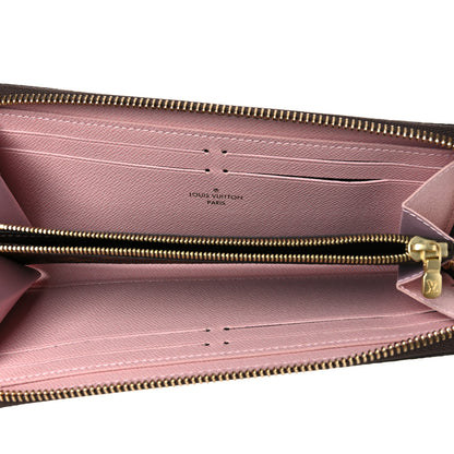 Louis Vuitton Monogram Clemence Wallet Rose Ballerine 5 of 7