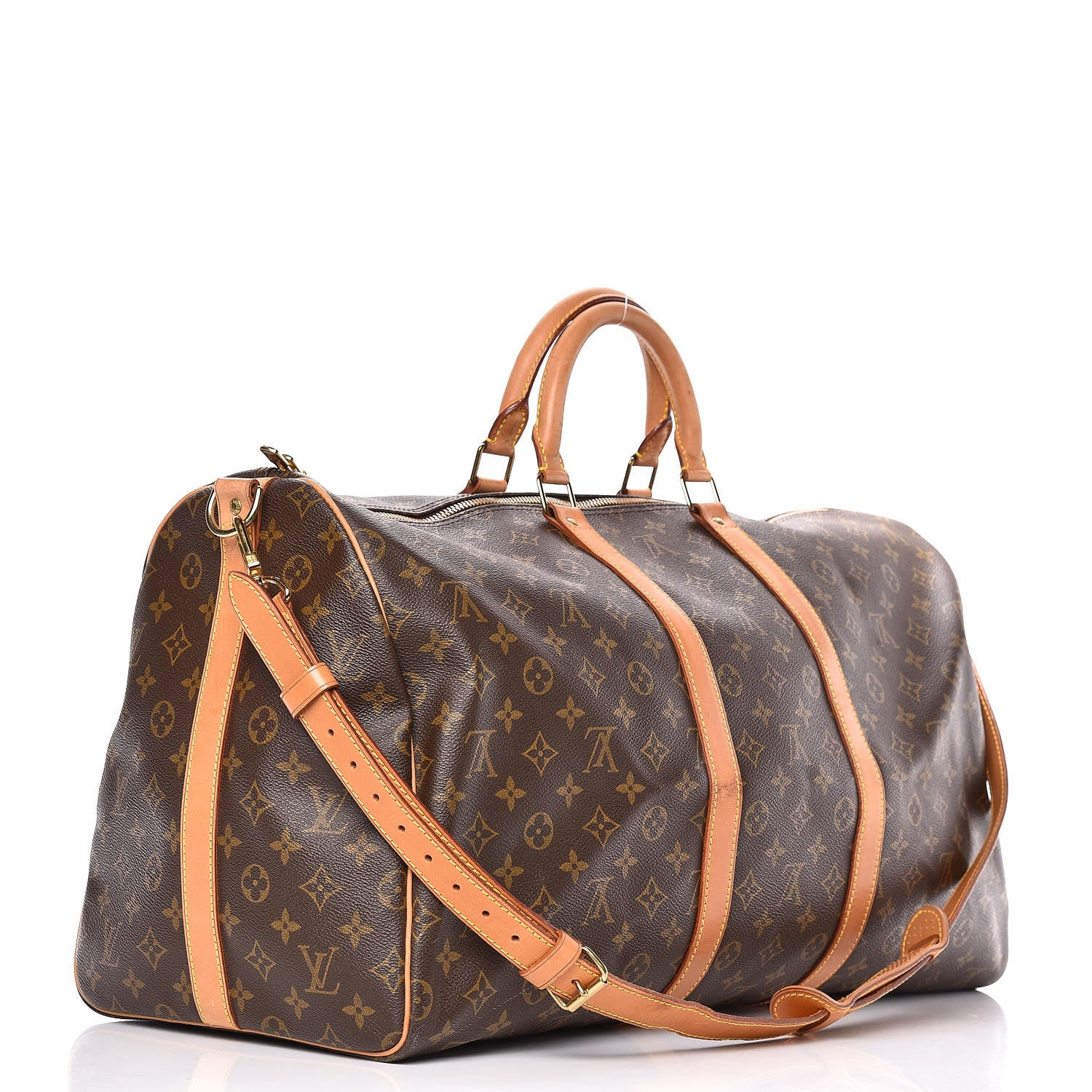 Louis Vuitton Monogram Keepall Bandouliere 55 3 of 19