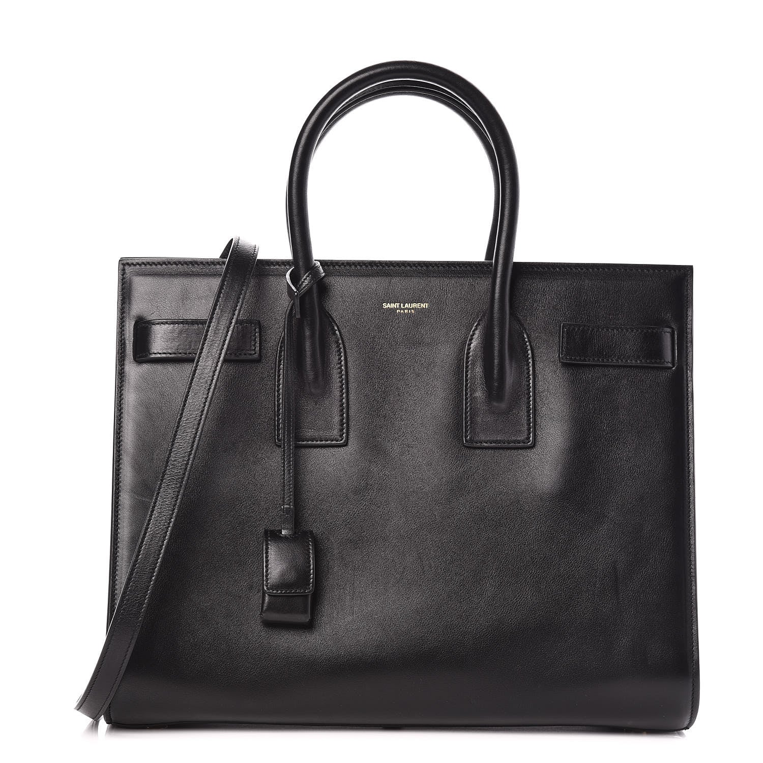 Saint Laurent Calfskin Small Sac De Jour Black 1 of 14