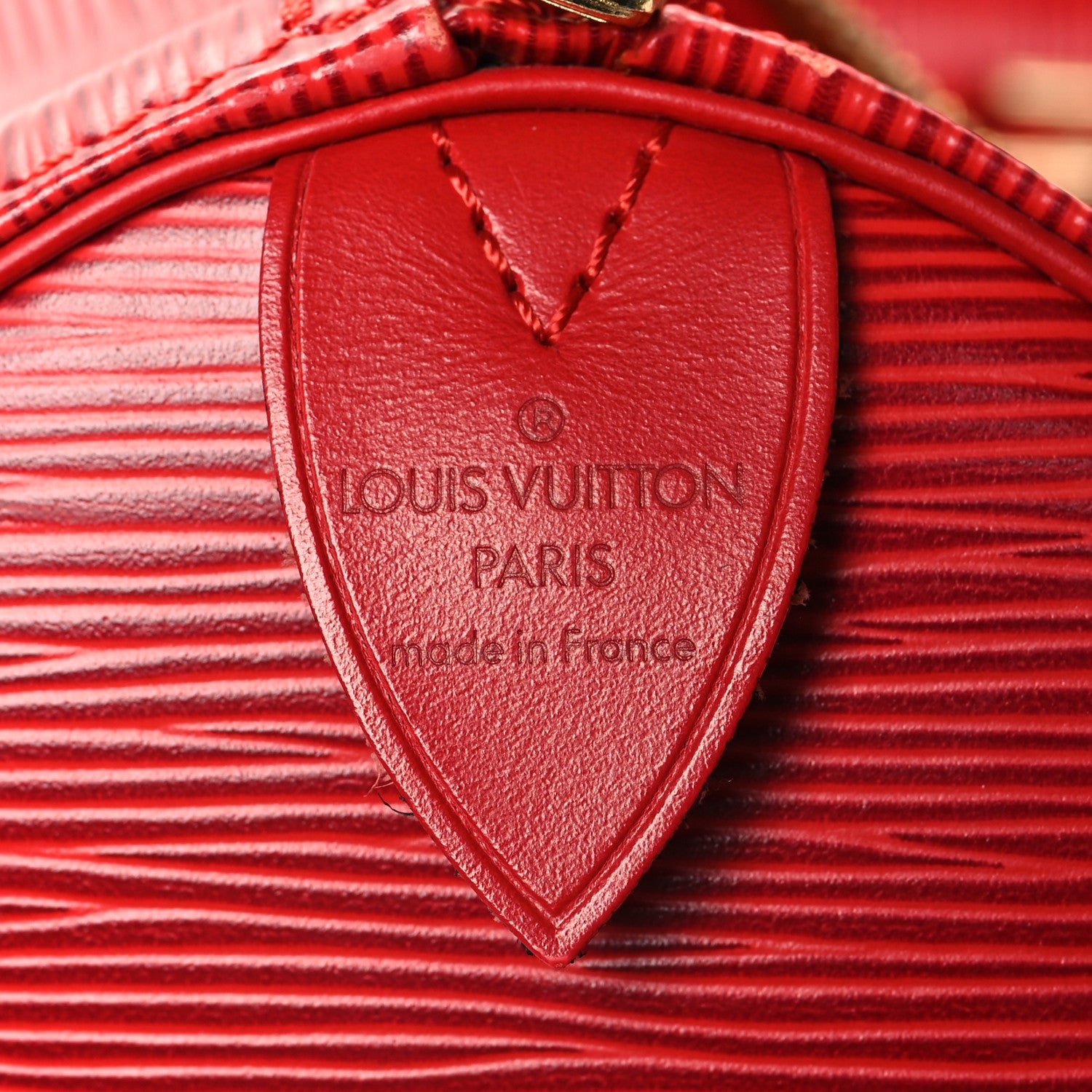 Louis Vuitton Epi Keepall 45 Castillan Red 5 of 12