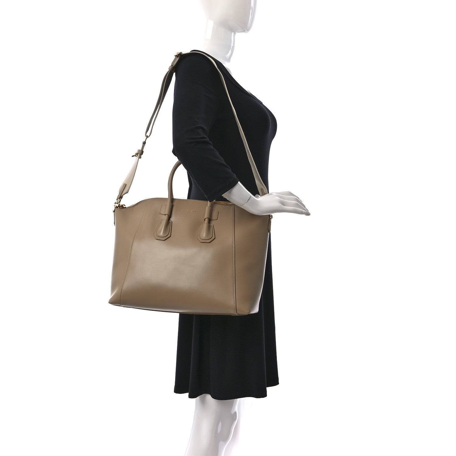 Givenchy Box Calfskin Small Antigona Sport Top Handle Bag Beige Cappuccino 2 of 14