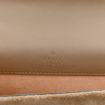 Gucci GG Supreme Monogram Super Mini Dionysus Shoulder Bag Taupe 11 of 11