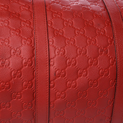 Gucci Guccissima Large Carry On Duffle Red 12 of 15
