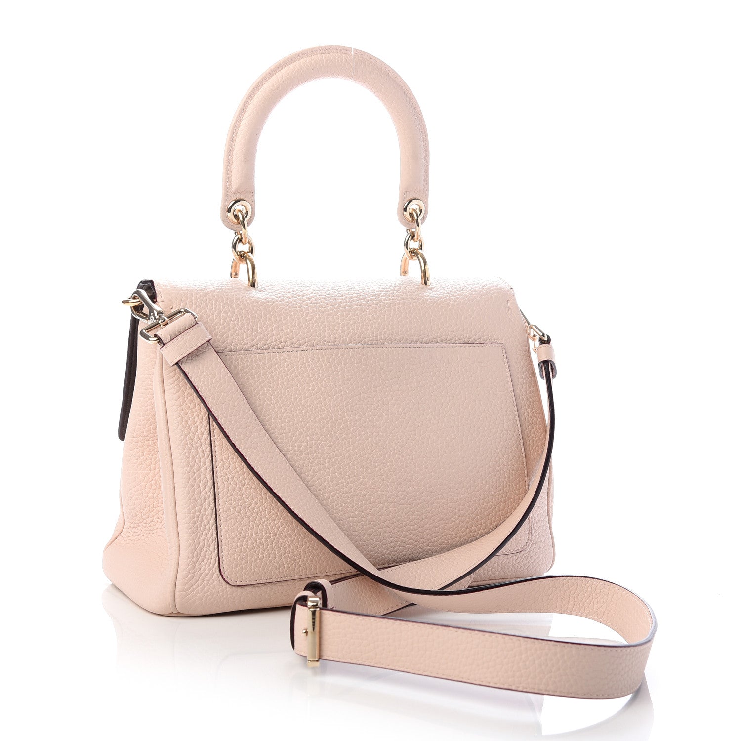 Christian Dior Bullcalf Small Be Dior Flap Rose Poudre 3 of 11
