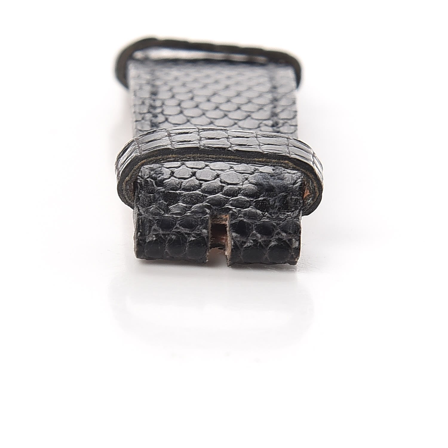 Hermes Lizard 16mm Watch Strap Graphite 7 of 7