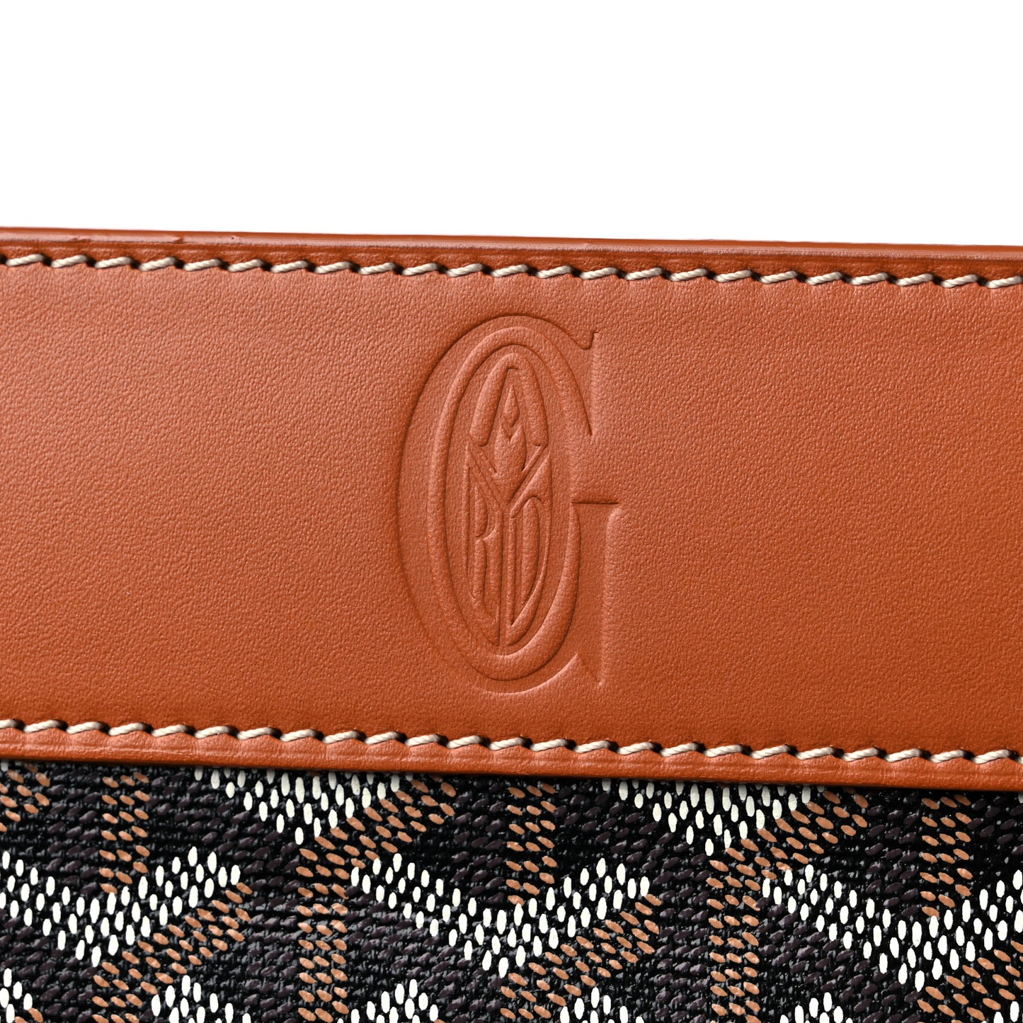Goyardine Bellechasse Biaude Tote MM Black Gold