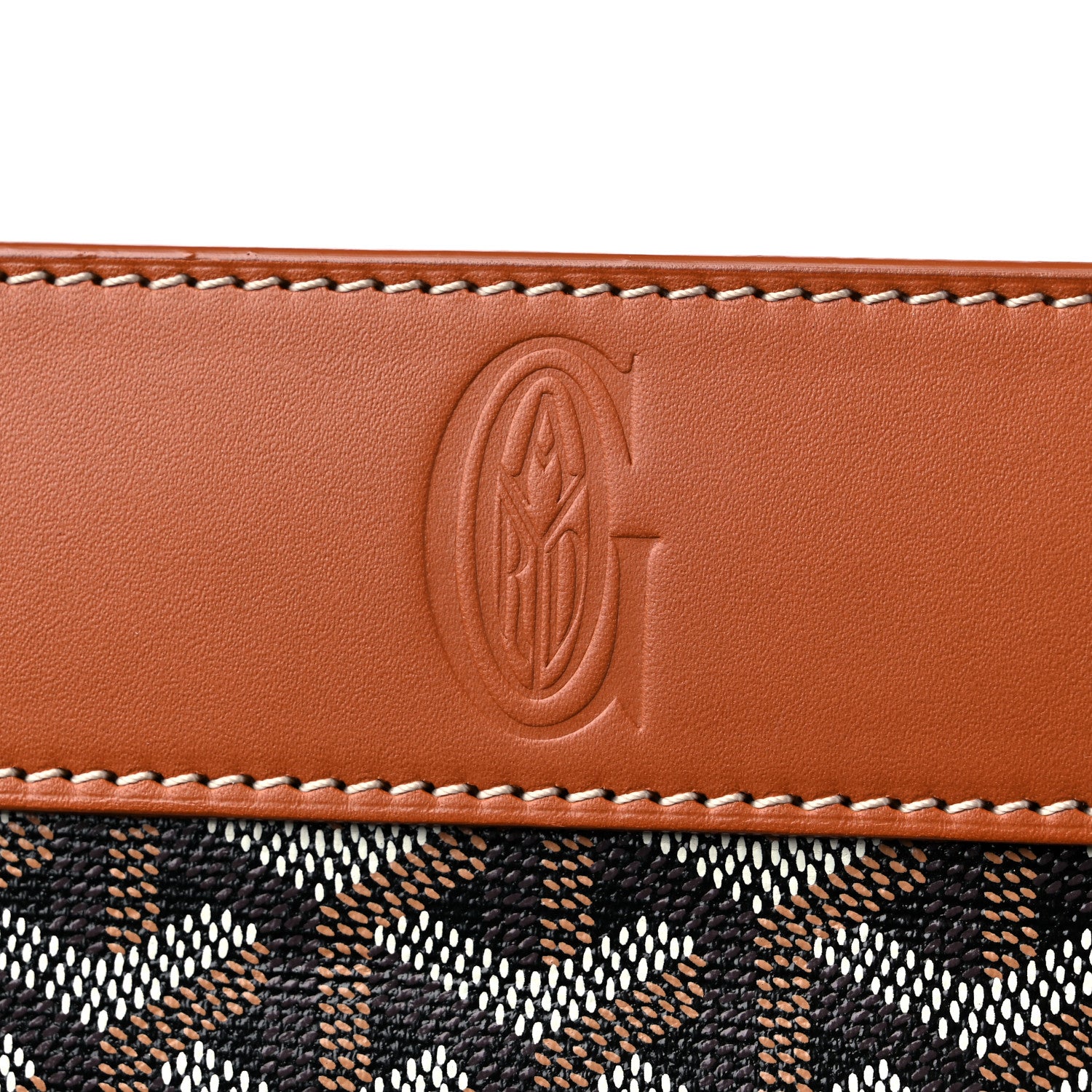 Goyard Goyardine Bellechasse Biaude Tote MM Black Gold 13 of 13