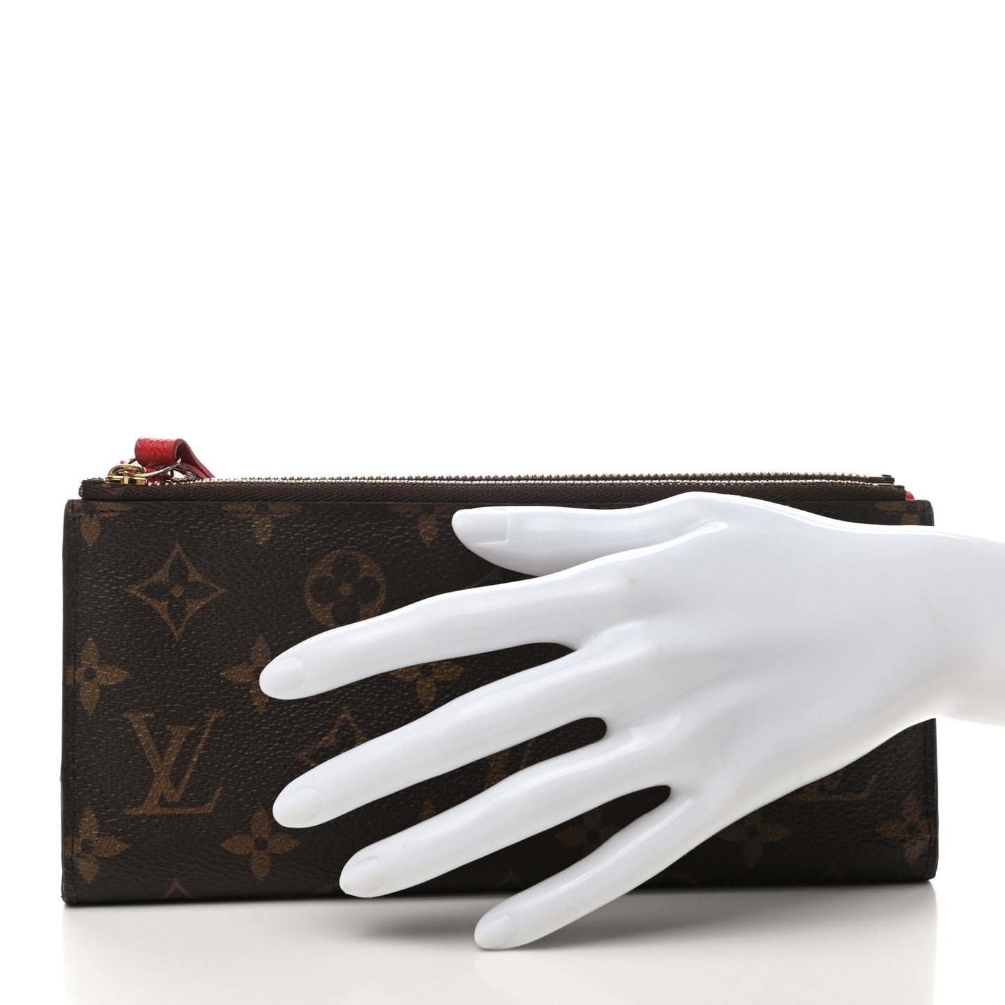 Monogram Adele Wallet Coquelicot