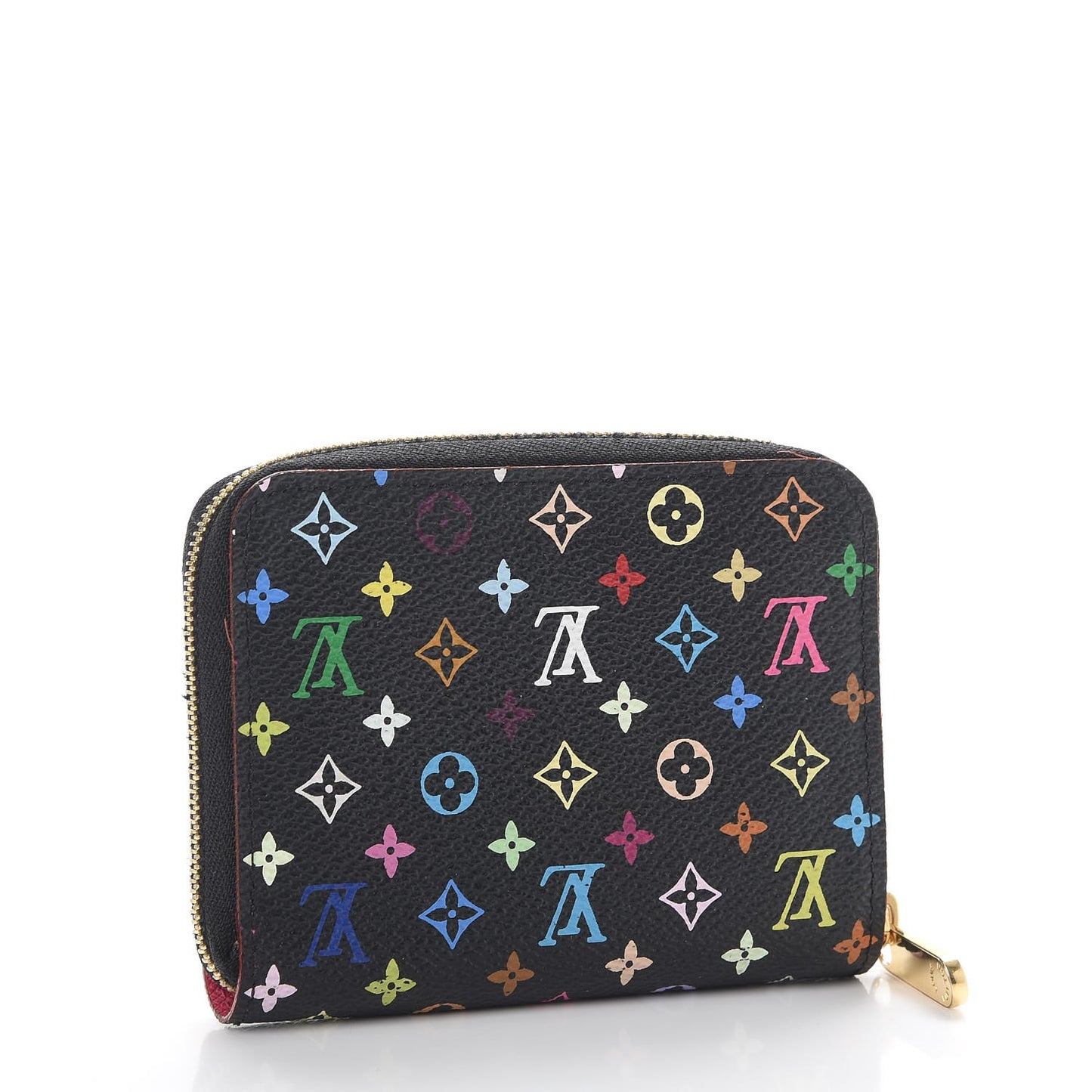 Monogram Multicolor Zippy Coin Purse Black Grenade