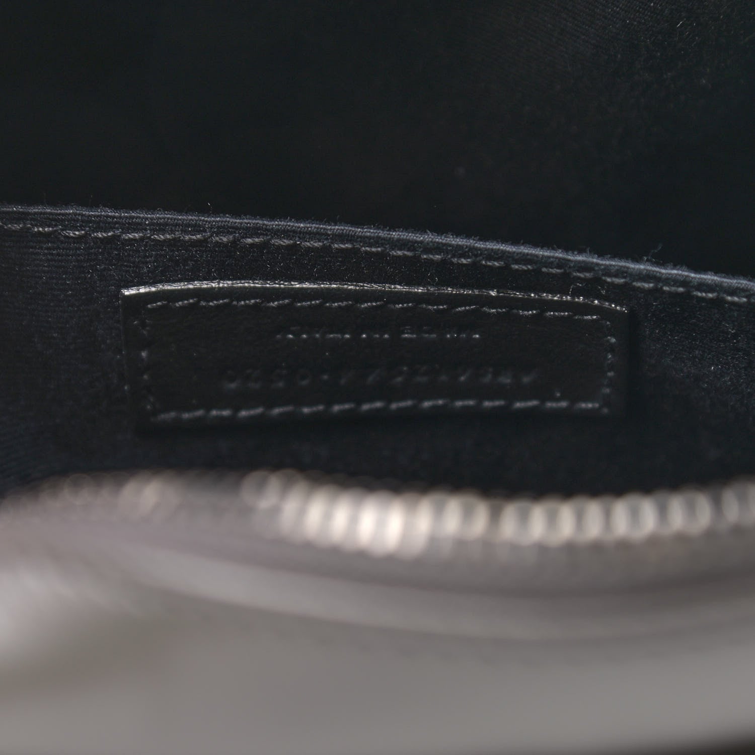 Saint Laurent Calfskin Matelasse Monogram Lou Camera Bag Asphalt 7 of 9
