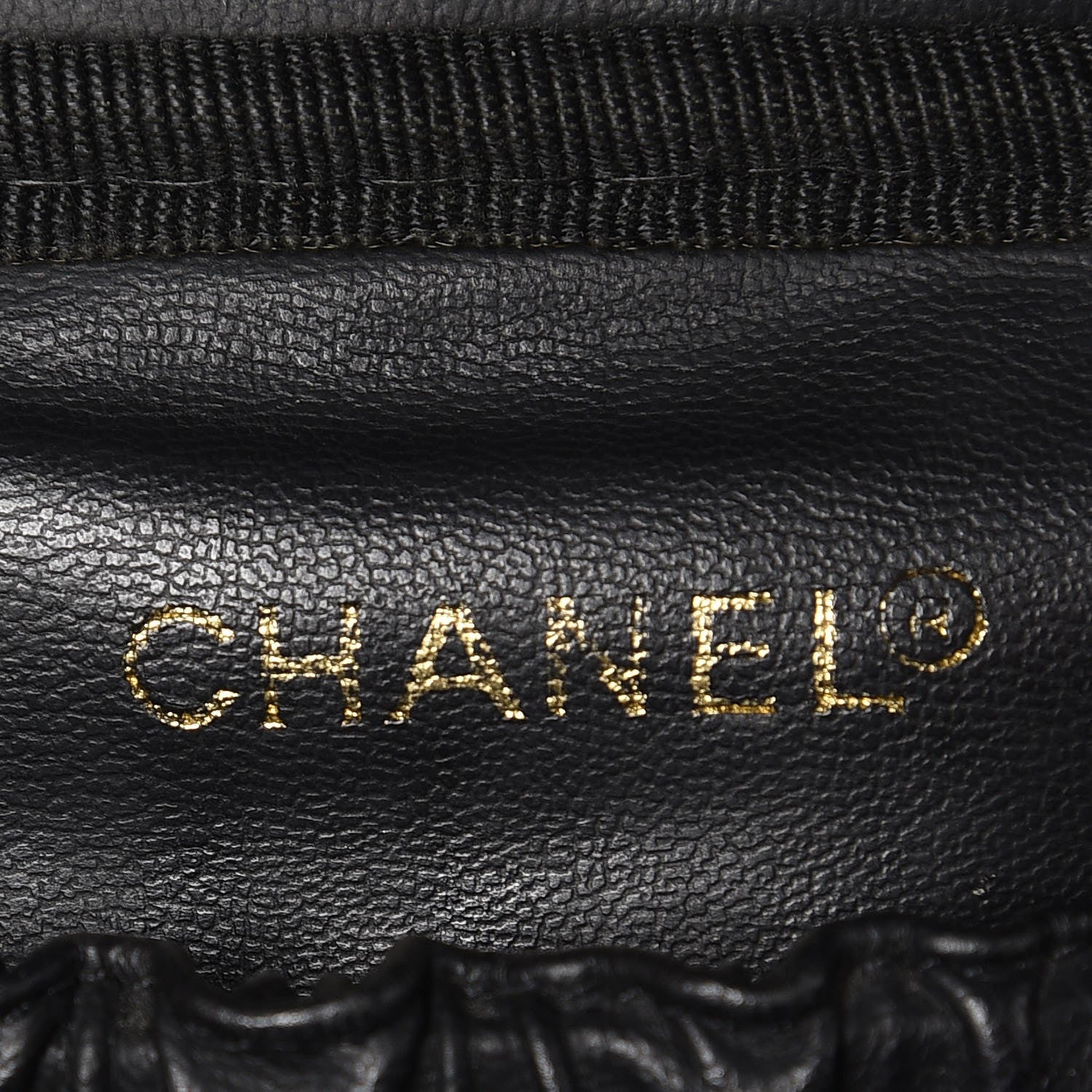 Chanel Patent Vanity Cosmetic Case Black 5 of 12