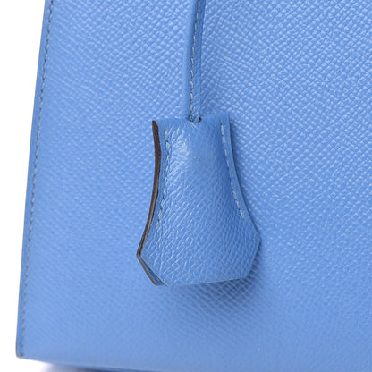 Hermes Epsom Kelly Sellier 25 Bleu Paradis 34 of 39