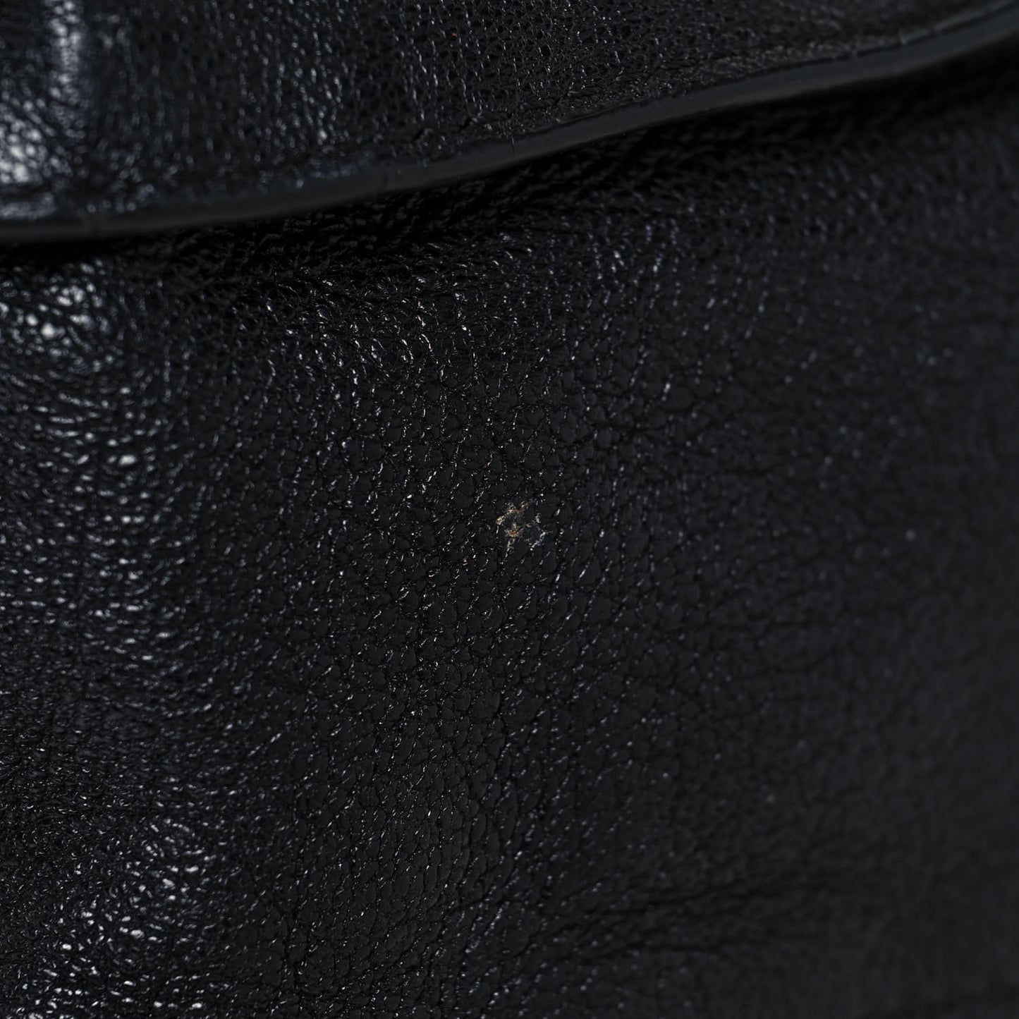 Lambskin Fringe Medium PS1 Satchel Black