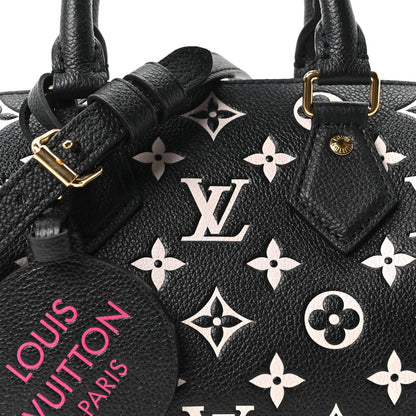 Louis Vuitton Empreinte Monogram Spring in the City Speedy Bandouliere 20 Black White Pink 7 of 9